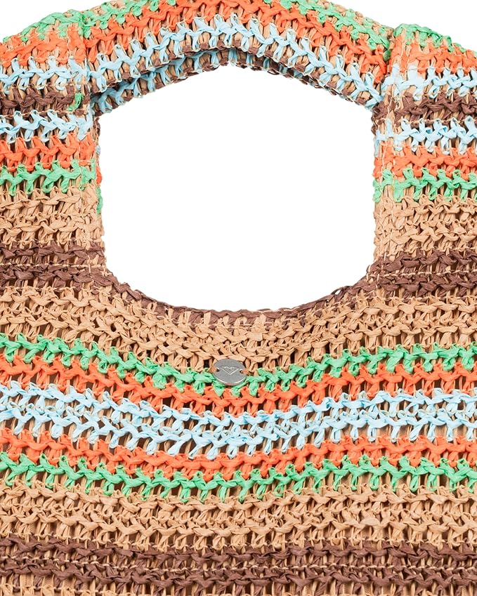 Roxy Women's Beach Tote Bag | Travel | Vacation | Straw | Lightweight | - Image 5