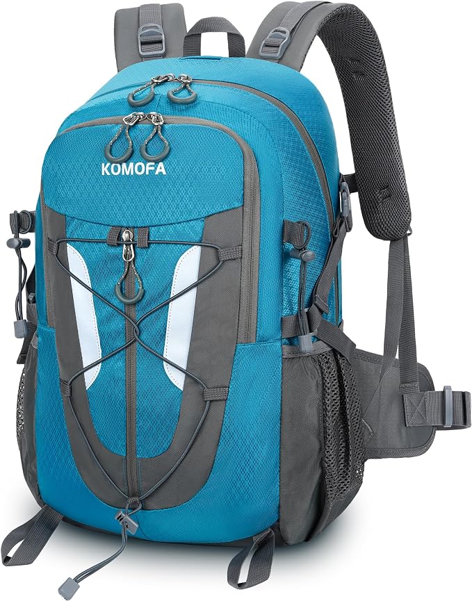 Hiking Backpack 30L Lightweight Travel Daypack Small Day Pack by Komofa