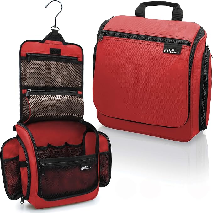 D&D Hanging Travel Toiletry Bag by DDDDWanderlust