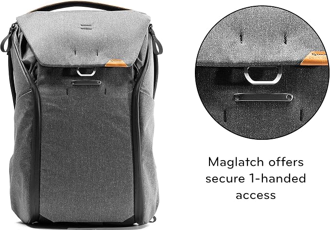 Peak Design Everyday Backpack 30L, MagLatch Top, Dual Side Access, FlexFold - Image 2