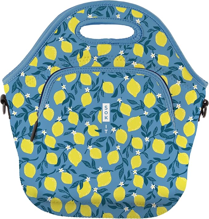 Sok It LunchTote Zippered Bag Insulated Neoprene Caddy by SokIt