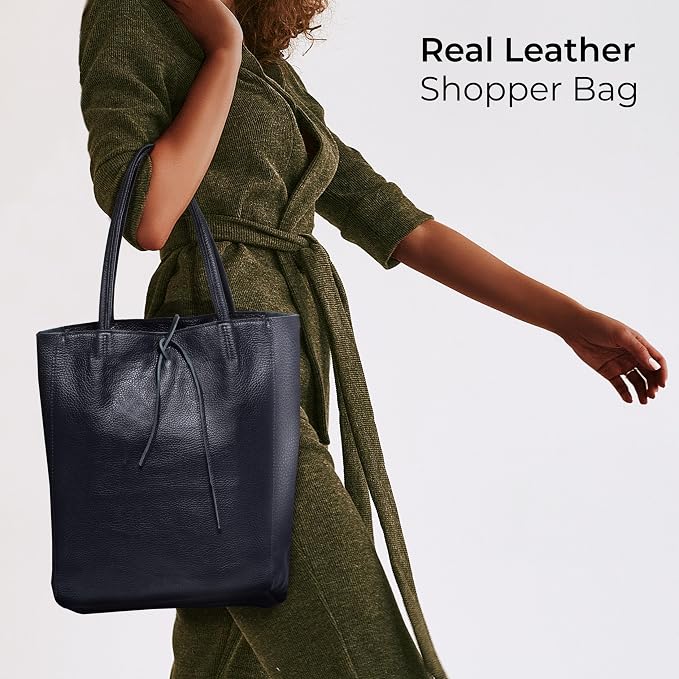 Italian Calf Leather Tote for Women - Image 8