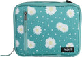 PackIt Freezable Classic Lunch Box, Daisy Sage, Built by PackIt