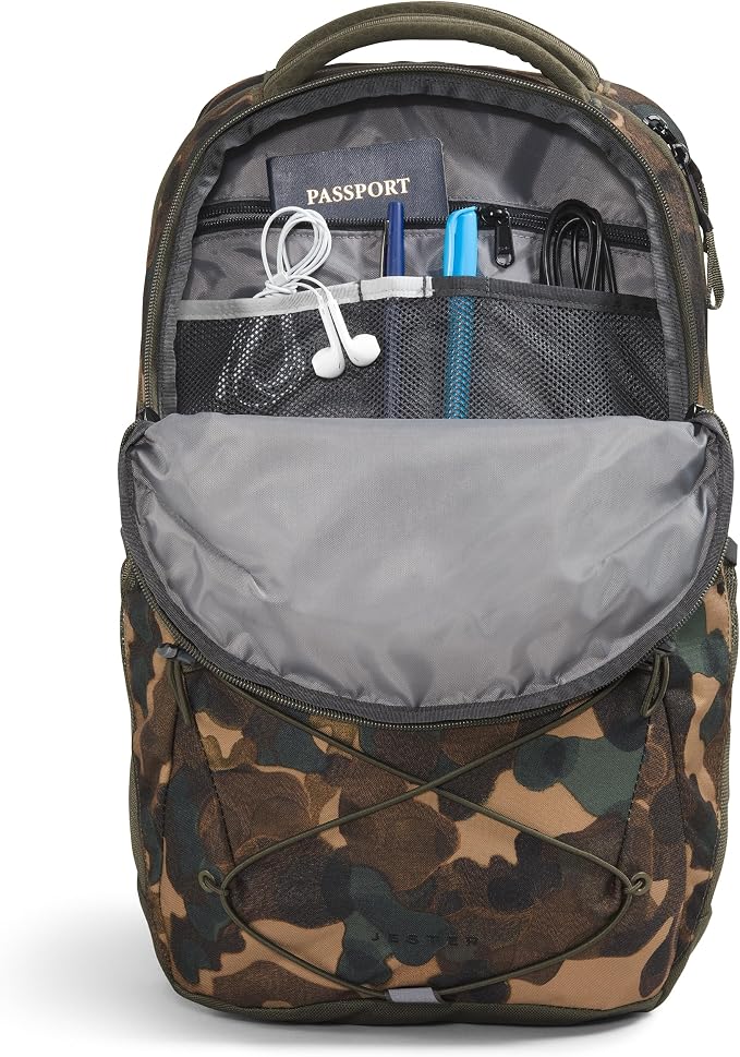 The North Face Jester Everyday Laptop Backpack, Utility Brown Camo Texture - Image 4