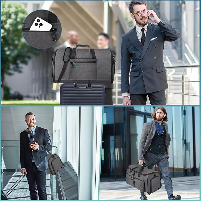 Convertible Garment Duffel Bag - Image 7