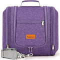 Travel Hanging Toiletry Bag for Women and Men, 6 Organizer Compartments by COOSKY