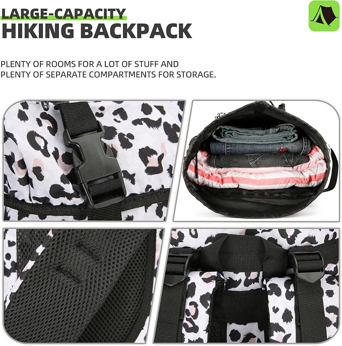King'sGuard 70L Camping Hiking Backpack Tactical Backpack Military Molle - Image 5