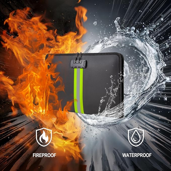 5200℉ Fireproof Waterproof Document Bag - Image 2