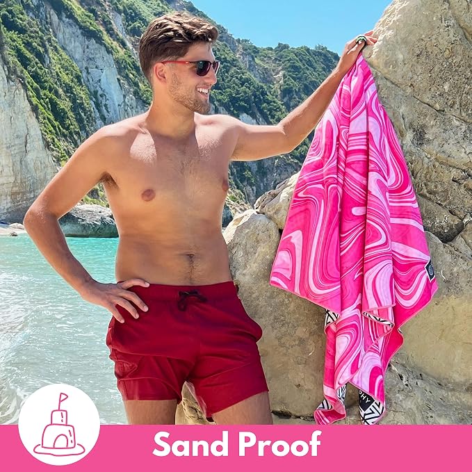 ECCOSOPHY Microfiber Beach Towel - Image 5