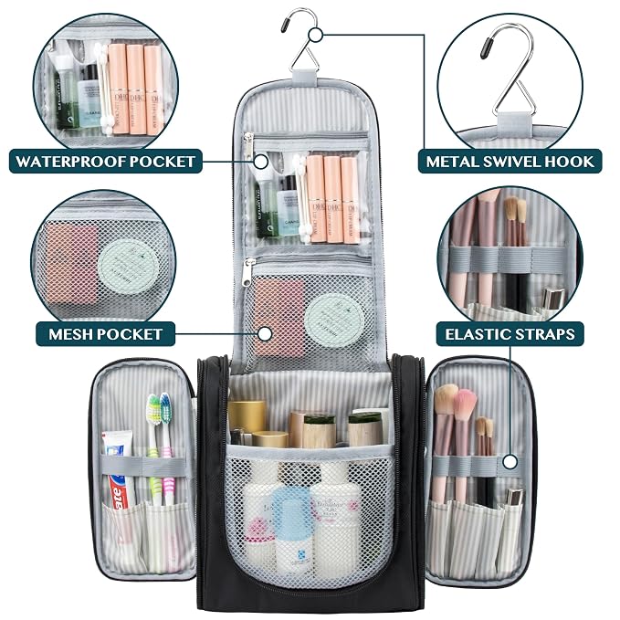 PAVILIA Toiletry Bag Travel Bag - Image 2