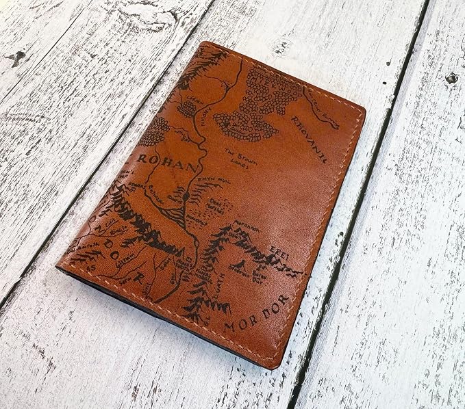 Handmade Leather Passport Wallet - Image 9