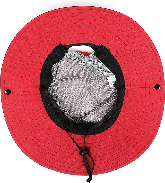 Womens Summer Sun Hat Beach Hat Wide Brim Outdoor UV Protection Hat Foldable - Image 6