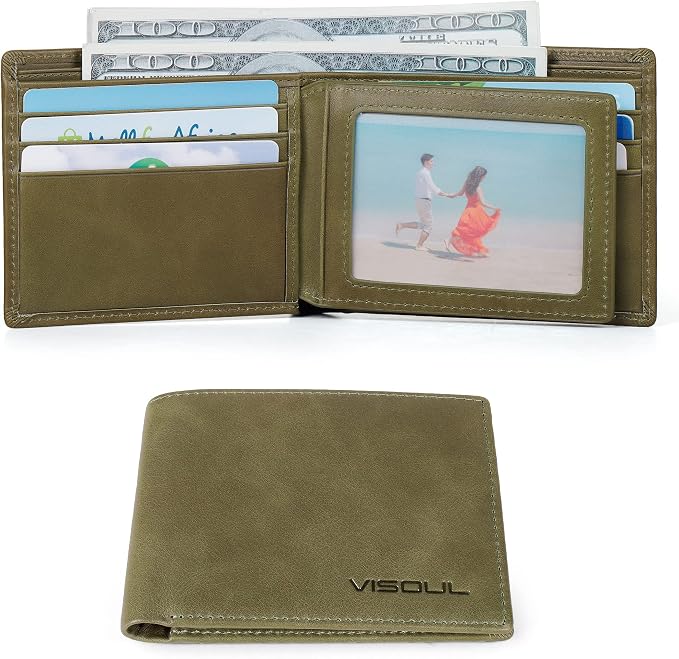 VISOUL Men's Bifold Wallet - Image 2