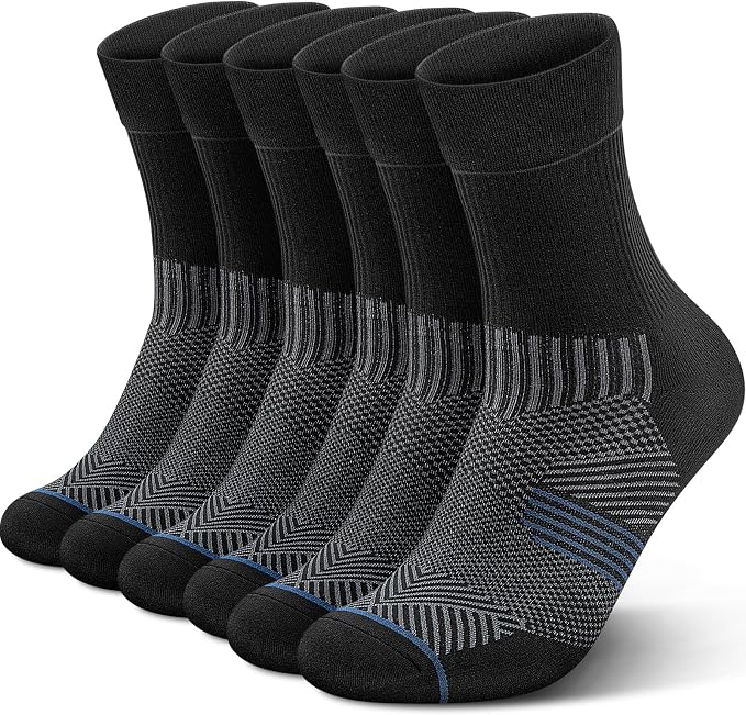 PAPLUS 3 Pairs Running Compression Socks by PAPLUS