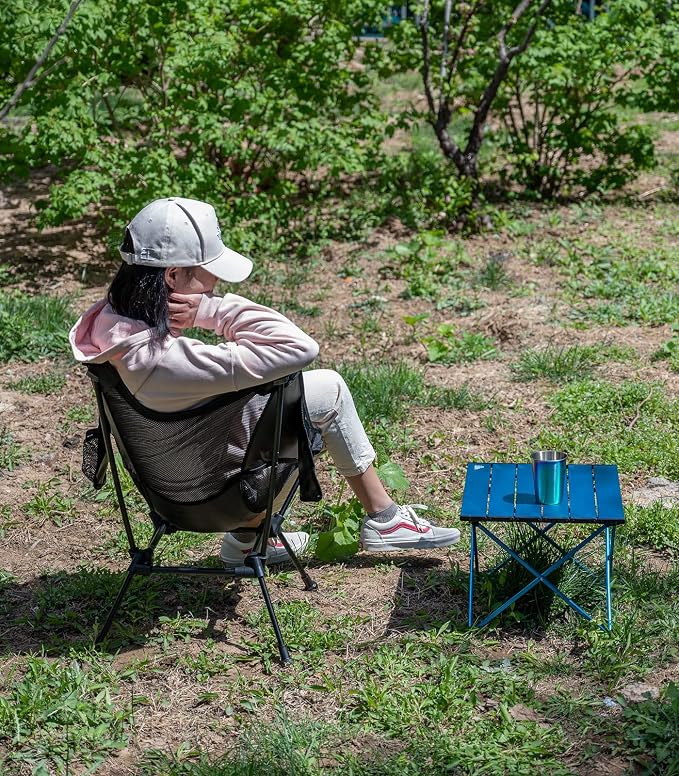 iClimb Ultralight Compact Camping Folding Beach Chair - Image 2