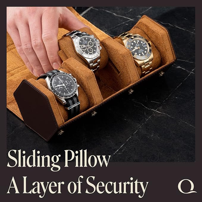 Napa Leather Watch Rolls for Men - Image 4