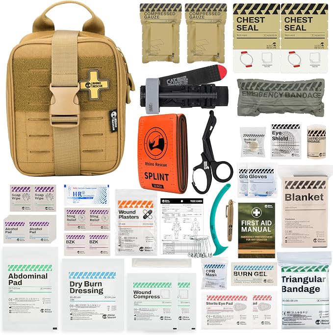 RHINO RESCUE IFAK Trauma Kit by RHINORESCUE