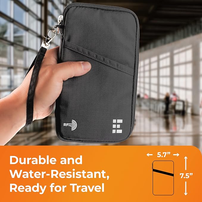 Passport Holder Family up to 6 Passports, Large Passport Wallet and Premium - Image 7