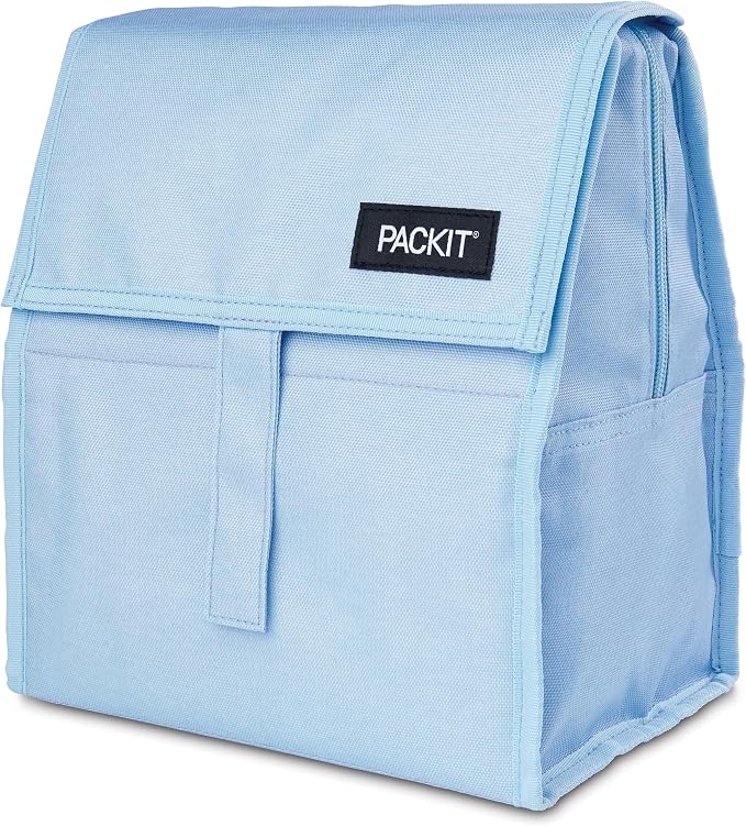 Packit® Freezable Lunch Bag, Sky Blue, Built - Image 2