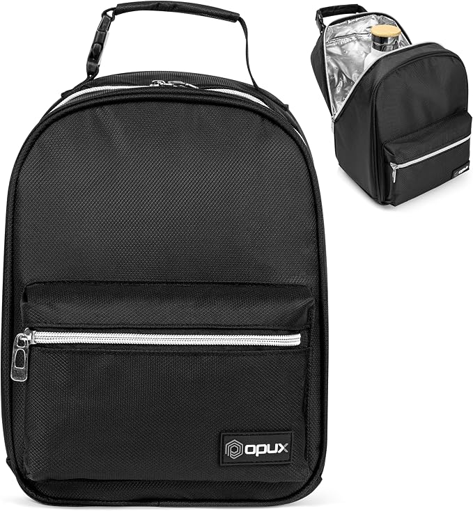 opux Lunch Box for Girls Boys Kids, Insulated Leakproof Lunch Bag, Reusable by OPUX