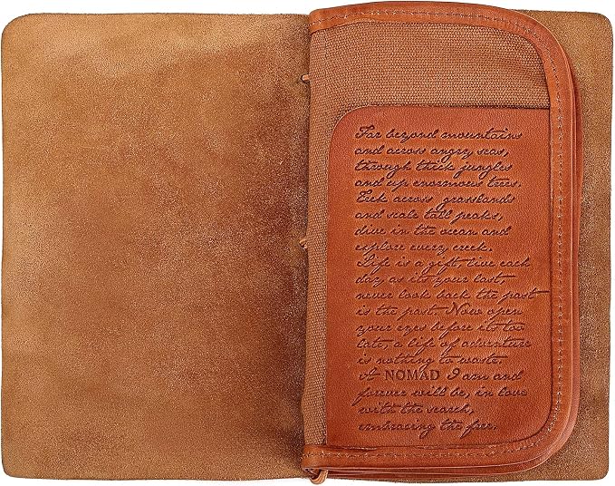 Genuine Leather Nomad Organizer Travel Wallet | Women's Wallet Clutch Passport - Image 2
