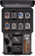 ROTHWELL 8 Slot Leather Watch Box by RothwellSanFrancisco