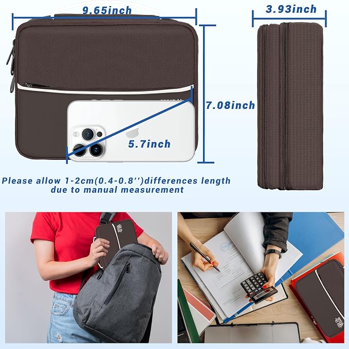 Electronics Organizer, Travel Cord Organizer Pouch, Portable Cable Organizer - Image 4