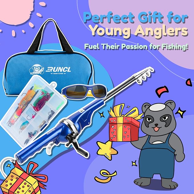RUNCL Kids Fishing Pole - Image 2