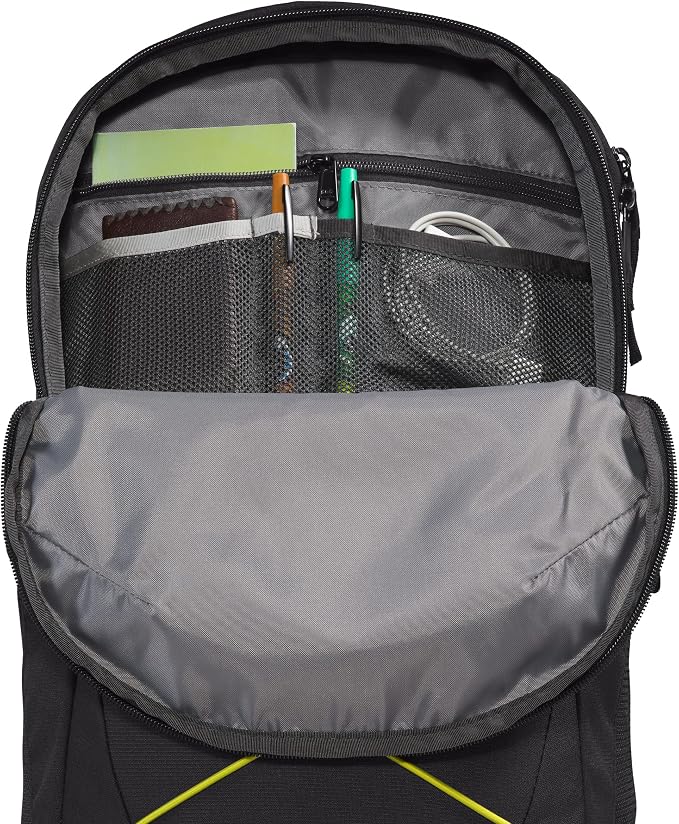 The North Face Jester Everyday Laptop Backpack, TNF Black Light Heather/Sulphur - Image 5
