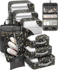 ALL INCLUDED 10 Set Durable Packing Cubes by OlarHike
