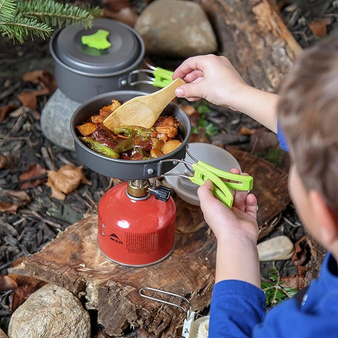 MalloMe Camping Cookware Mess Kit - Image 4