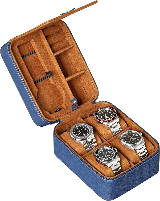 ROTHWELL 5 Watch Travel Case Storage Organizer by RothwellSanFrancisco
