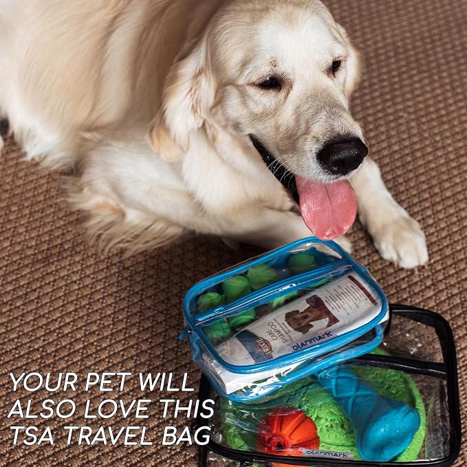 TSA Approved Toiletry Bag 3-1-1 Clear Travel Cosmetic Bag - Image 8