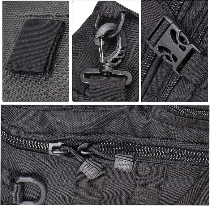 hopopower Tactical Sling Bag Pack Military Rover Shoulder Backpack EDC Assault - Image 7