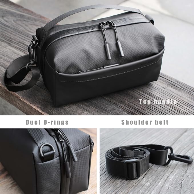 Alex T1 large storage electronics organizer travel case pouch, YKK - Image 4