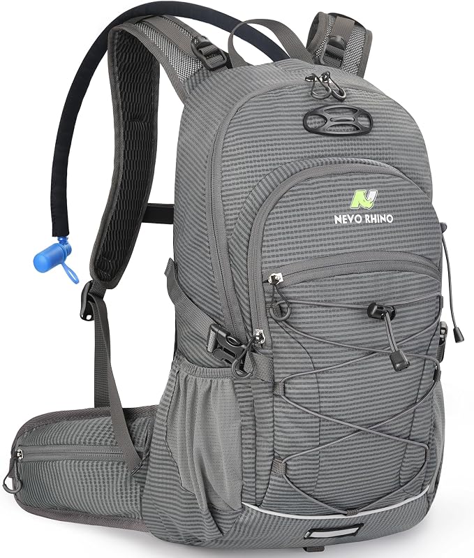 Hydration Backpack 3L Water Bladder, Hiking Water Backpack by NNEVORHINO