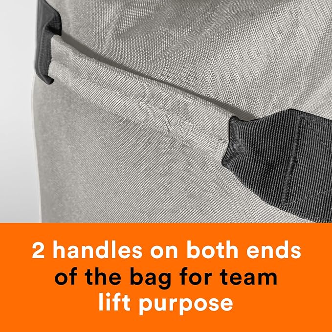 Fitdom 130L 36" Heavy Duty Extra Large Sports Gym Equipment Travel Duffle Bag - Image 6
