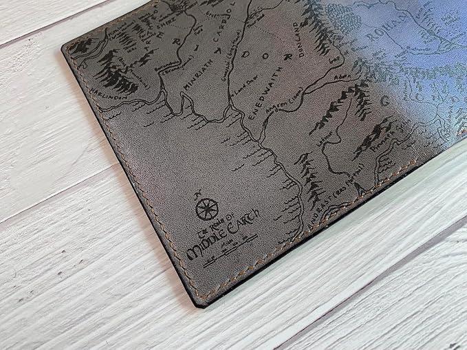 Handmade Leather Passport Wallet - Image 2