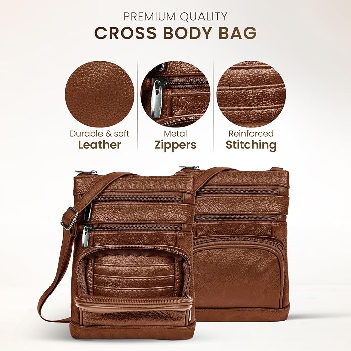 Krediz leather Crossbody Purses - Image 2