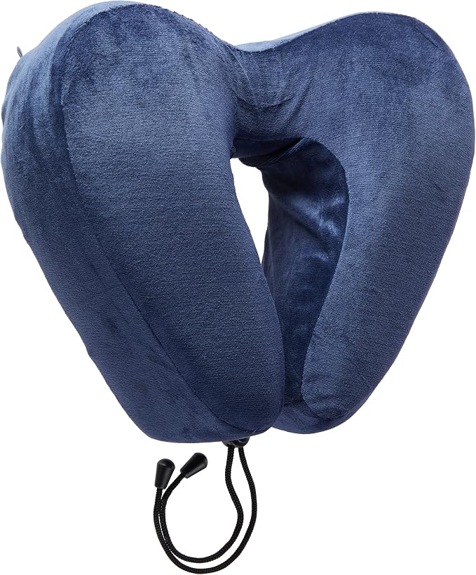 Lewis N. Clark Contoured Memory Foam Hexform Travel Cervical Neck Pillow - Image 2