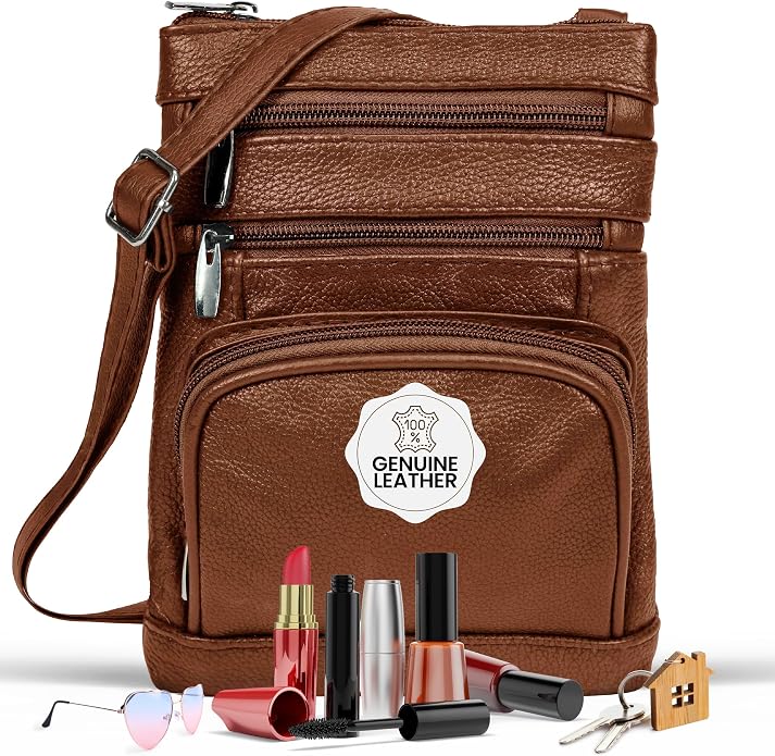 Krediz leather Crossbody Purses by KredizInc