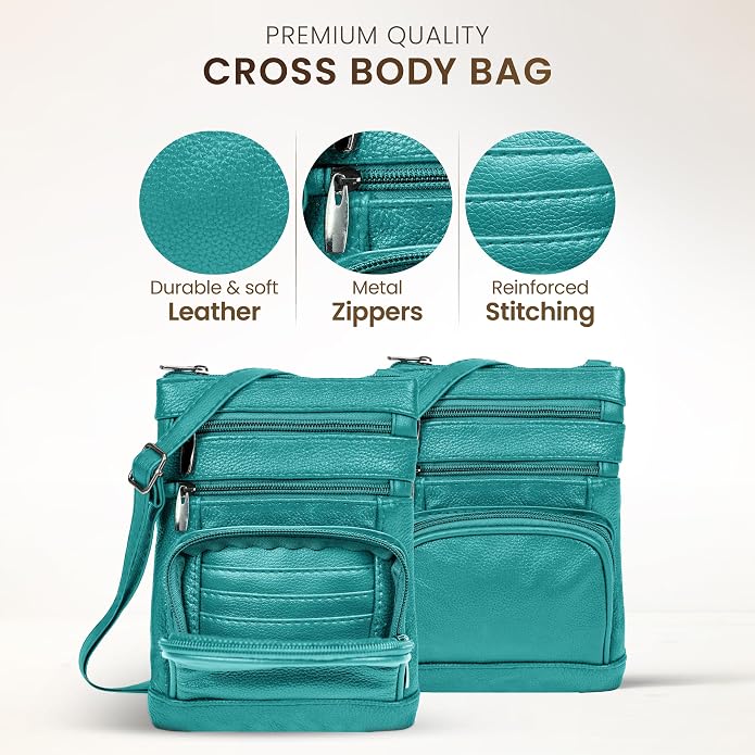 Krediz leather Crossbody Purses - Image 2