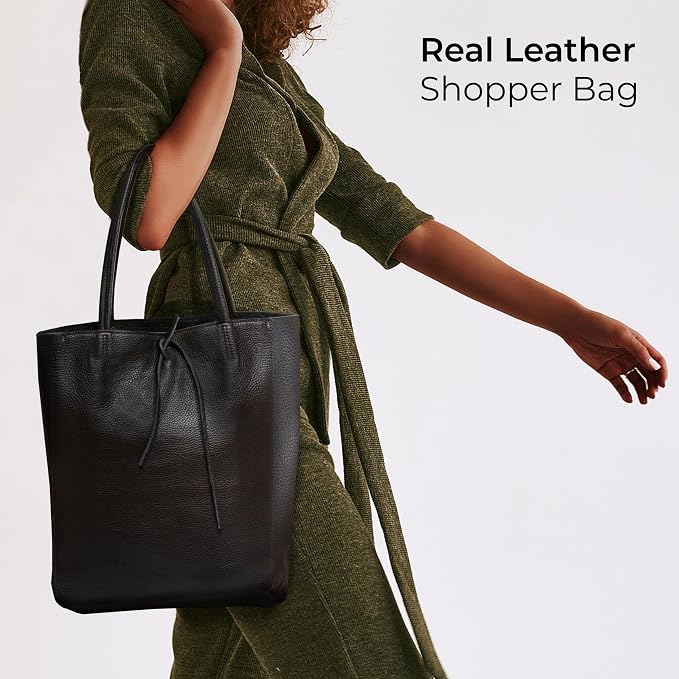 Italian Calf Leather Tote for Women - Image 8