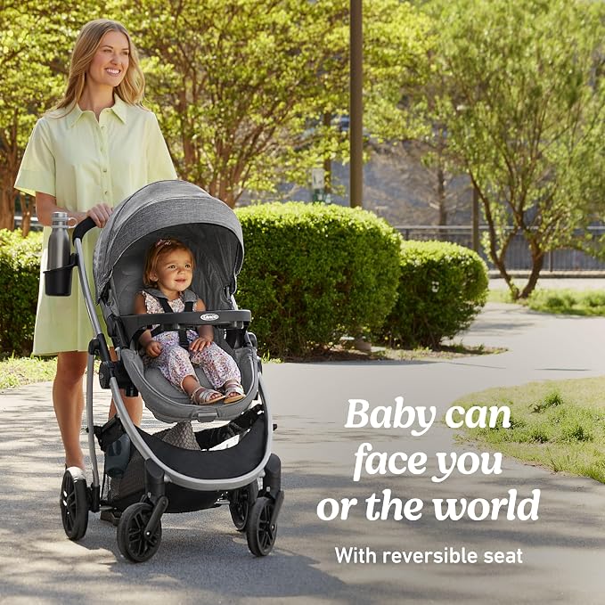Graco Redmond Modes Pramette Stroller, 3-in-1 Convertible: Car Seat Carrier - Image 4