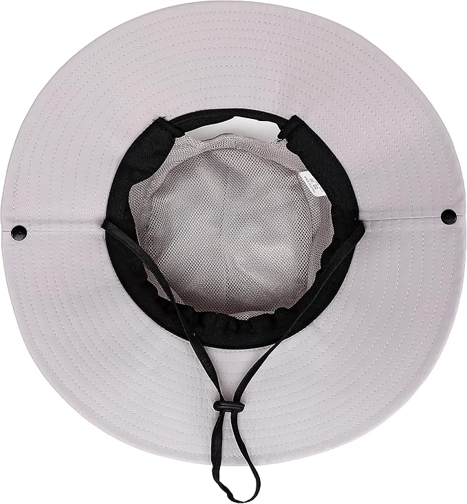 Womens Summer Sun Hat Beach Hat Wide Brim Outdoor UV Protection Hat Foldable - Image 6