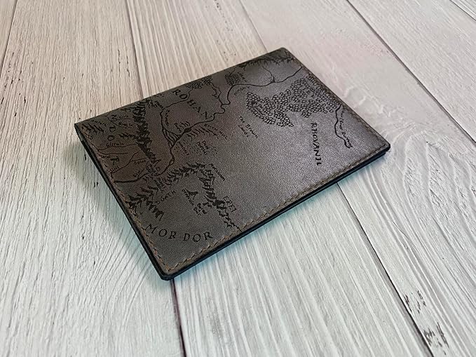 Handmade Leather Passport Wallet - Image 7