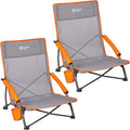 PORTAL Beach Chairs for Adults Camping Low Lightweight Portable Chair by PORTAL