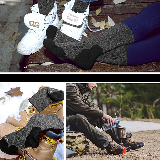 Alpaca Wool Hunting Socks 2 pairs - Image 5
