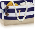 YOOLIFE Large Initial Beach Bag Waterproof Tote Zipper Bag Personalized Gifts by YOOLIFE