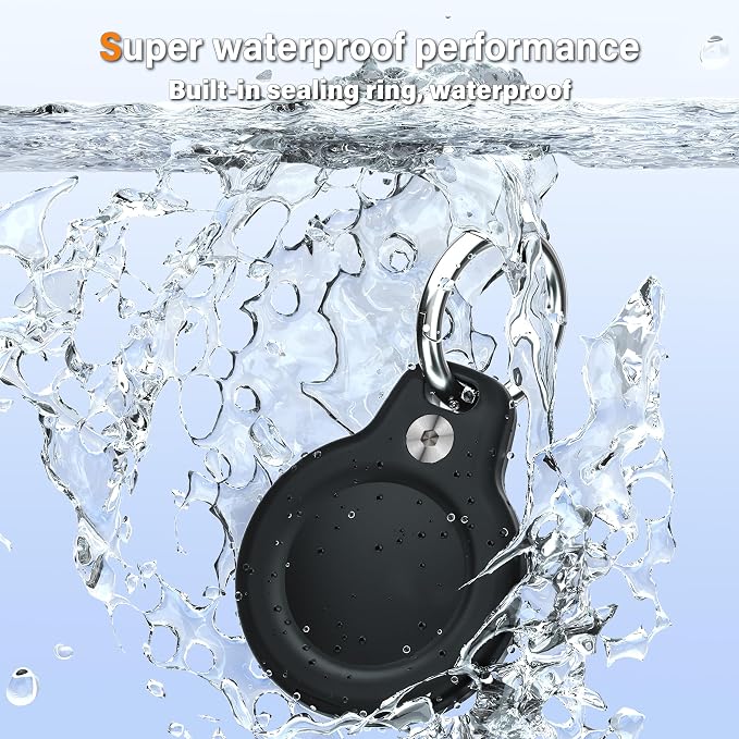 RFUNGUANGO Premium Waterproof Airtag Case, 4 Pack, Durable and Scratch Resistant - Image 2